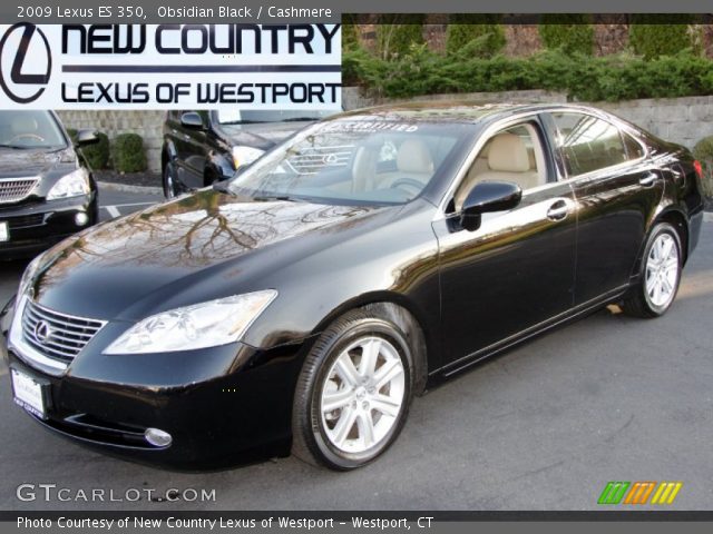 2009 Lexus ES 350 in Obsidian Black