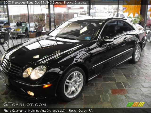 2003 Mercedes-Benz CLK 55 AMG Coupe in Black