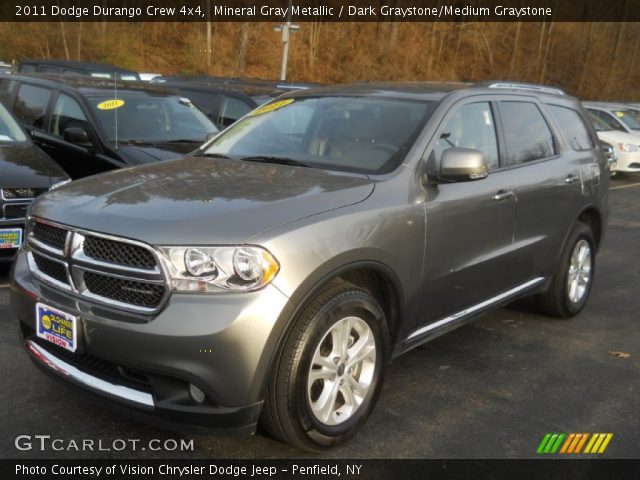 2011 Dodge Durango Crew 4x4 in Mineral Gray Metallic