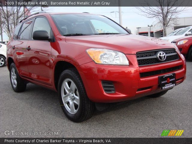 2009 Toyota RAV4 4WD in Barcelona Red Metallic