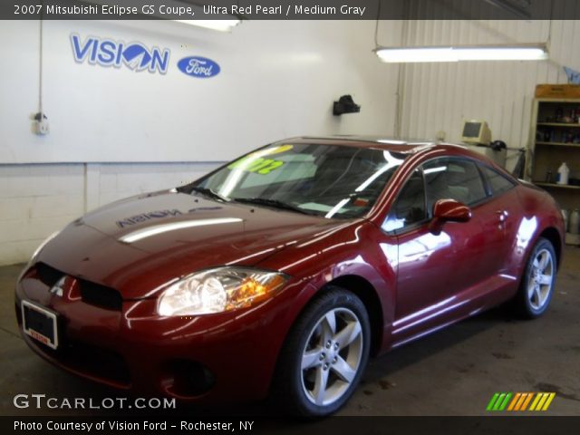 2007 Mitsubishi Eclipse GS Coupe in Ultra Red Pearl