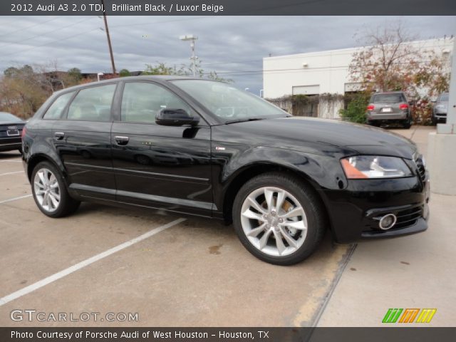 2012 Audi A3 2.0 TDI in Brilliant Black