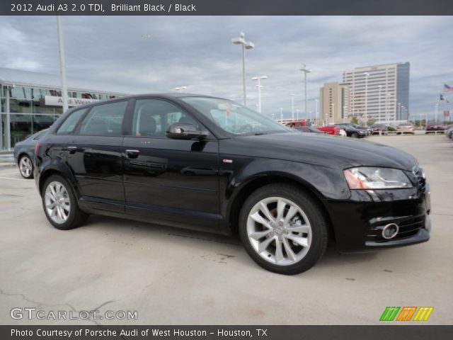 2012 Audi A3 2.0 TDI in Brilliant Black