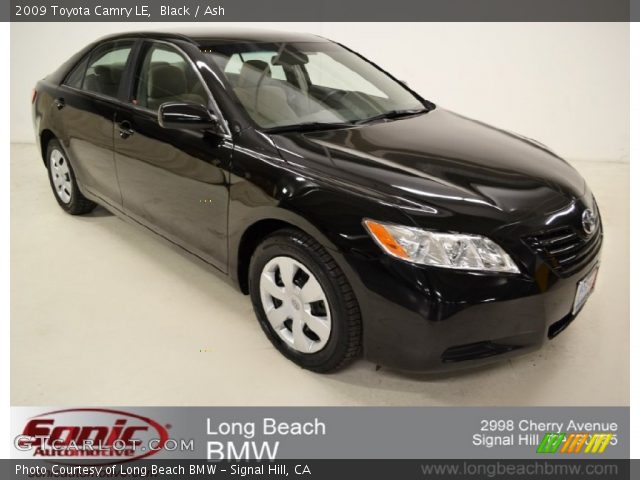 2009 Toyota Camry LE in Black