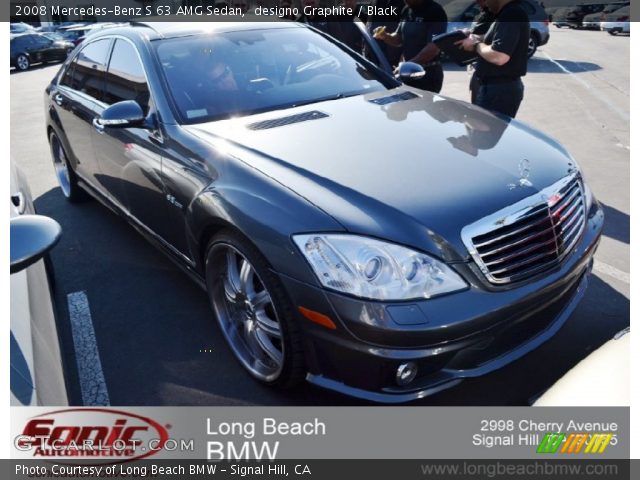 2008 Mercedes-Benz S 63 AMG Sedan in designo Graphite