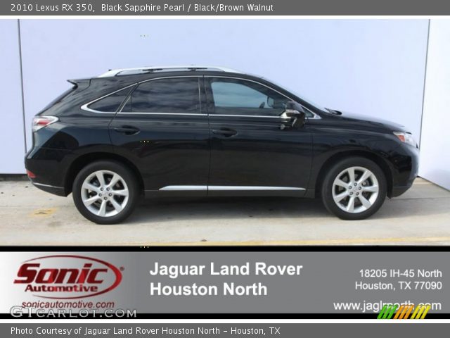 2010 Lexus RX 350 in Black Sapphire Pearl