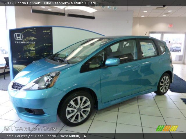 2012 Honda Fit Sport in Blue Raspberry Metallic