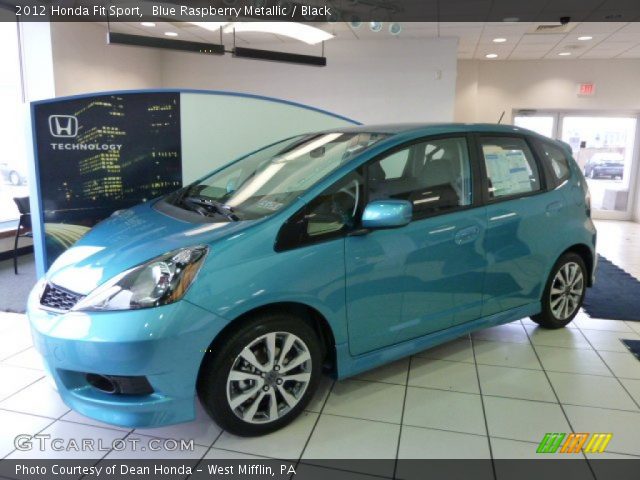 2012 Honda Fit Sport in Blue Raspberry Metallic