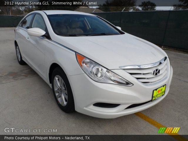 2012 Hyundai Sonata GLS in Shimmering White