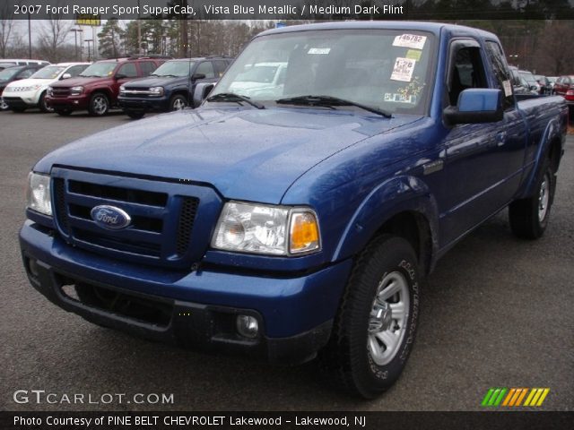 2007 Ford Ranger Sport SuperCab in Vista Blue Metallic
