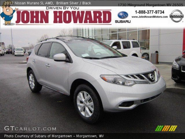 2012 Nissan Murano SL AWD in Brilliant Silver