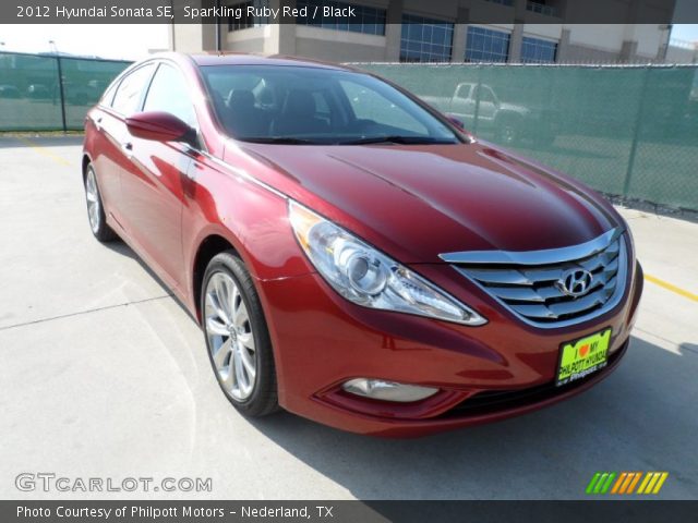 2012 Hyundai Sonata SE in Sparkling Ruby Red