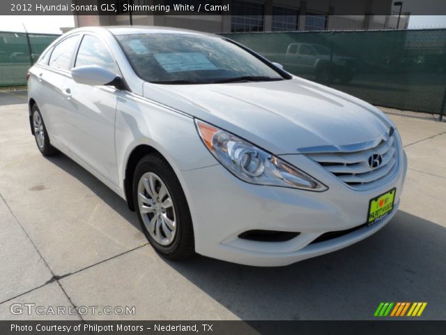 2012 Hyundai Sonata GLS in Shimmering White