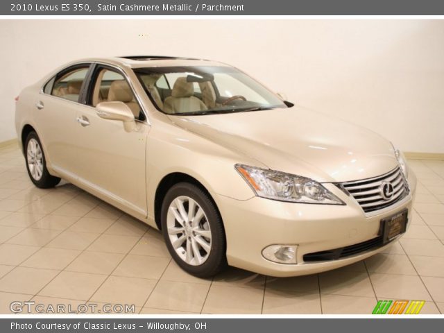 2010 Lexus ES 350 in Satin Cashmere Metallic