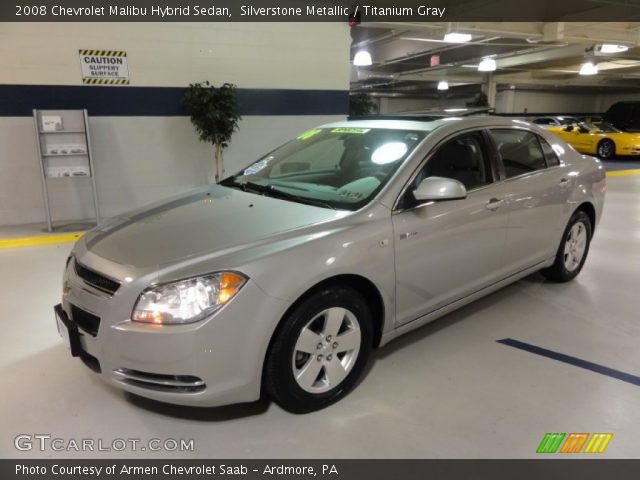 2008 Chevrolet Malibu Hybrid Sedan in Silverstone Metallic