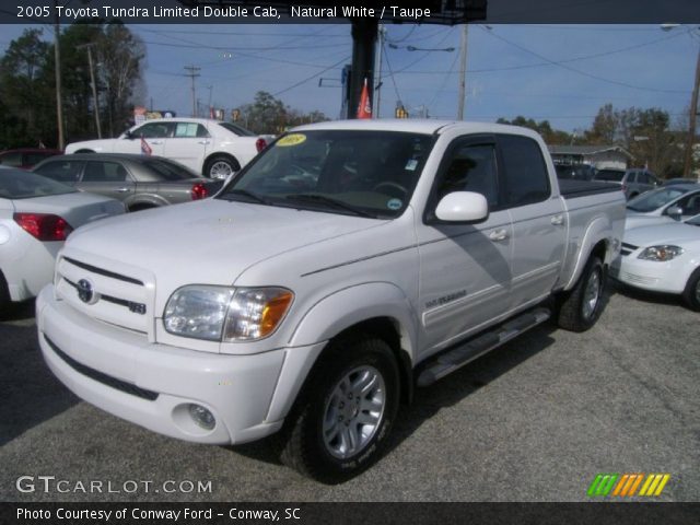 2005 Toyota Tundra Limited Double Cab in Natural White