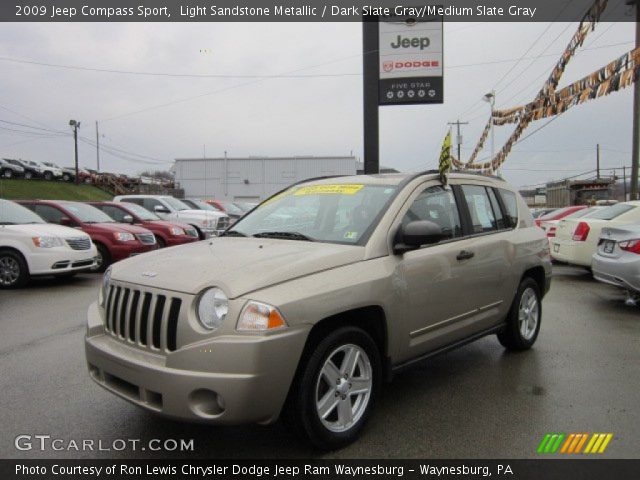 2009 Jeep Compass Sport in Light Sandstone Metallic