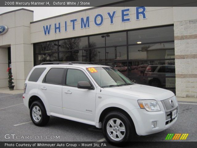 2008 Mercury Mariner I4 in Oxford White