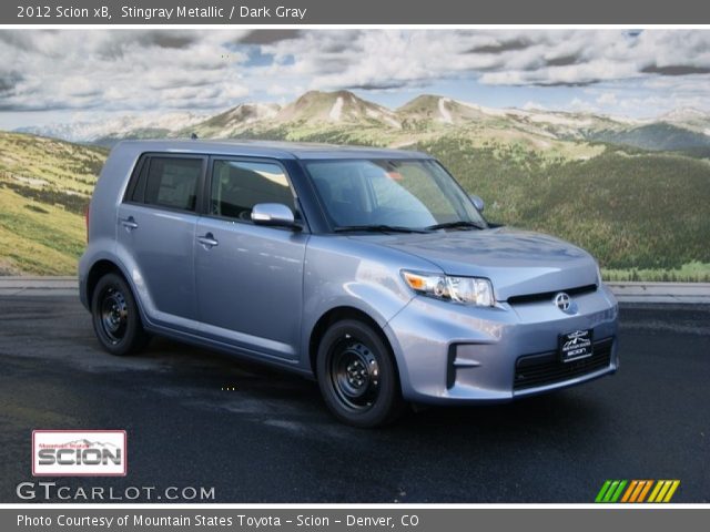 2012 Scion xB  in Stingray Metallic