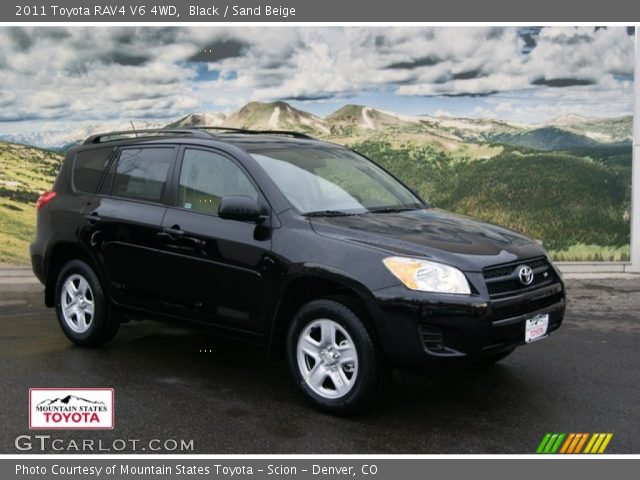 2011 Toyota RAV4 V6 4WD in Black