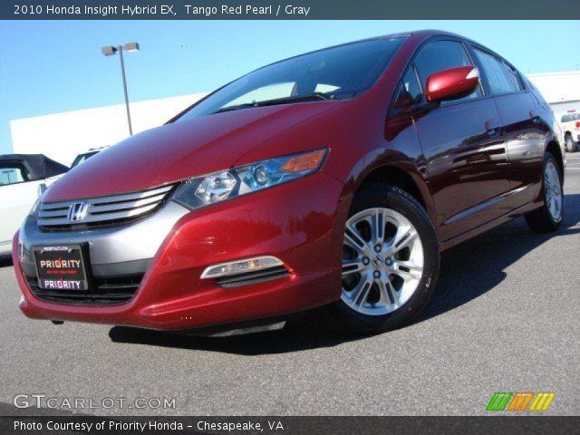 2010 Honda Insight Hybrid EX in Tango Red Pearl
