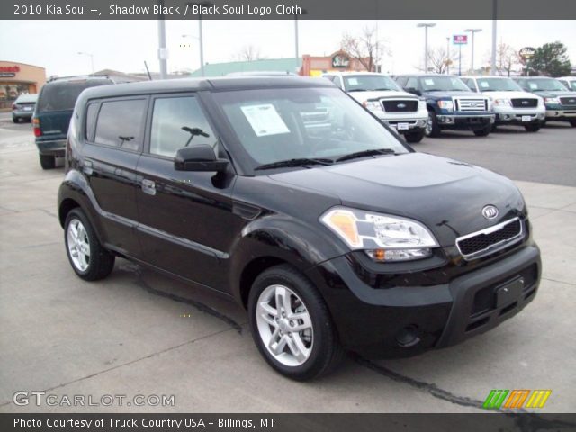 2010 Kia Soul + in Shadow Black