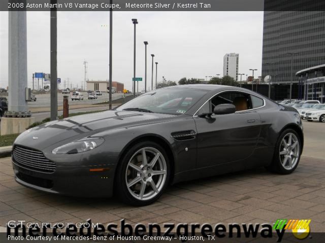 2008 Aston Martin V8 Vantage Coupe in Meteorite Silver