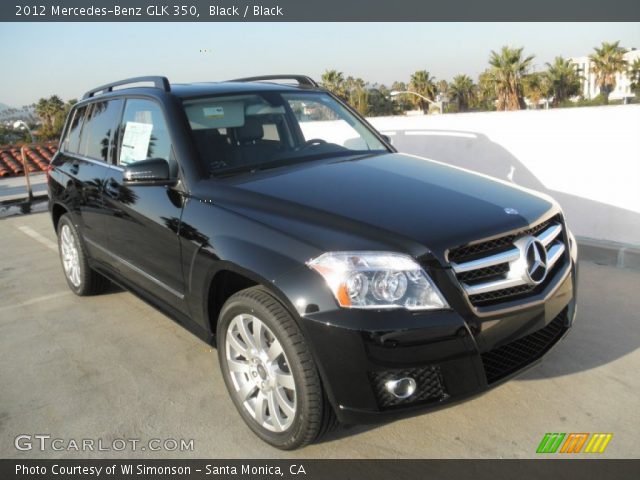 2012 Mercedes-Benz GLK 350 in Black