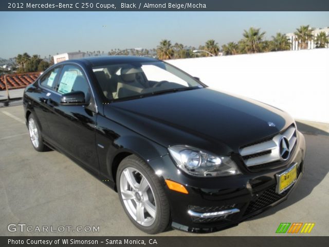 2012 Mercedes-Benz C 250 Coupe in Black