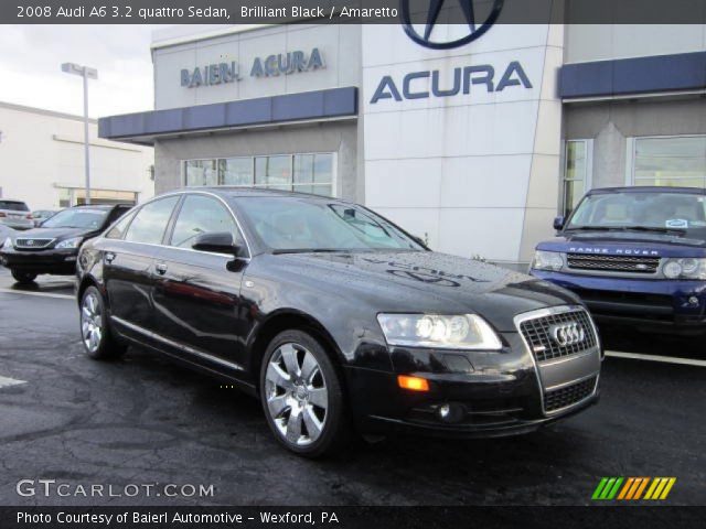 2008 Audi A6 3.2 quattro Sedan in Brilliant Black