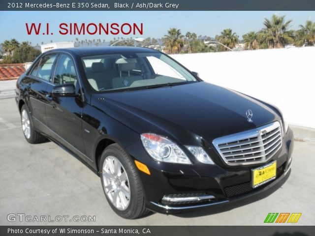 2012 Mercedes-Benz E 350 Sedan in Black