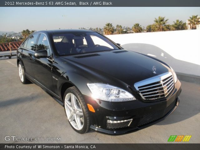 2012 Mercedes-Benz S 63 AMG Sedan in Black