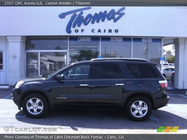 2007 GMC Acadia SLE in Carbon Metallic