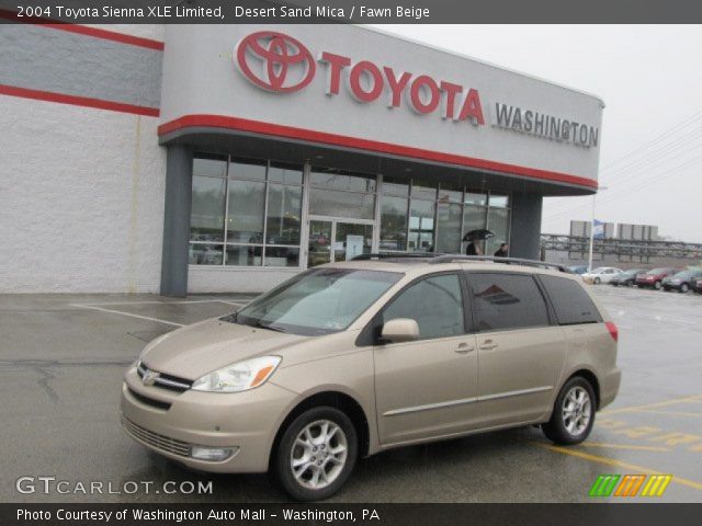 2004 Toyota Sienna XLE Limited in Desert Sand Mica