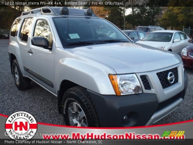 2012 Nissan Xterra Pro-4X 4x4 in Brilliant Silver