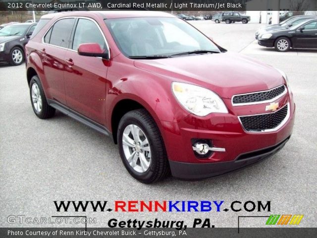 2012 Chevrolet Equinox LT AWD in Cardinal Red Metallic