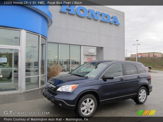2009 Honda CR-V EX 4WD in Royal Blue Pearl