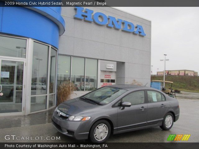 2009 Honda Civic Hybrid Sedan in Magnetic Pearl