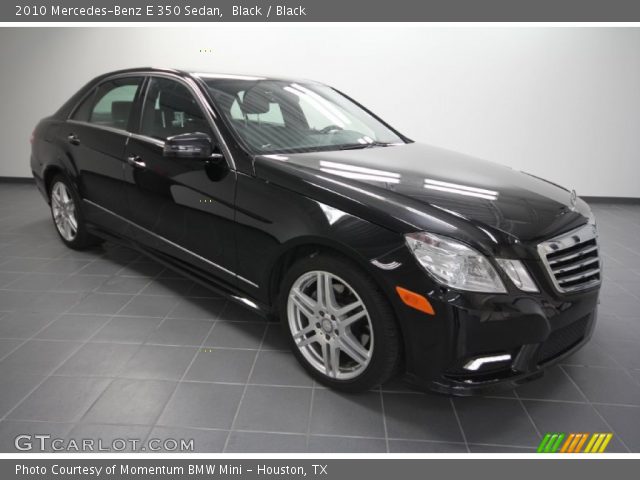2010 Mercedes-Benz E 350 Sedan in Black