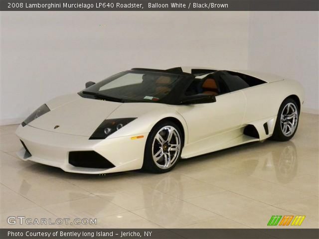 2008 Lamborghini Murcielago LP640 Roadster in Balloon White