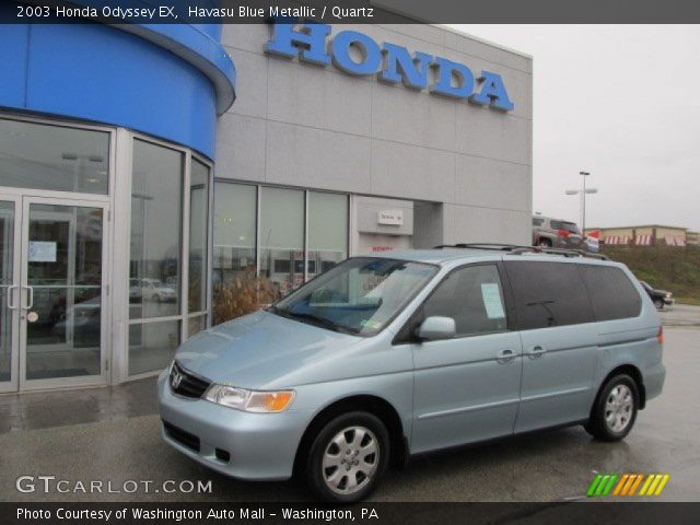 2003 Honda Odyssey EX in Havasu Blue Metallic