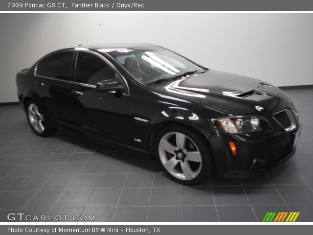 2009 Pontiac G8 GT in Panther Black