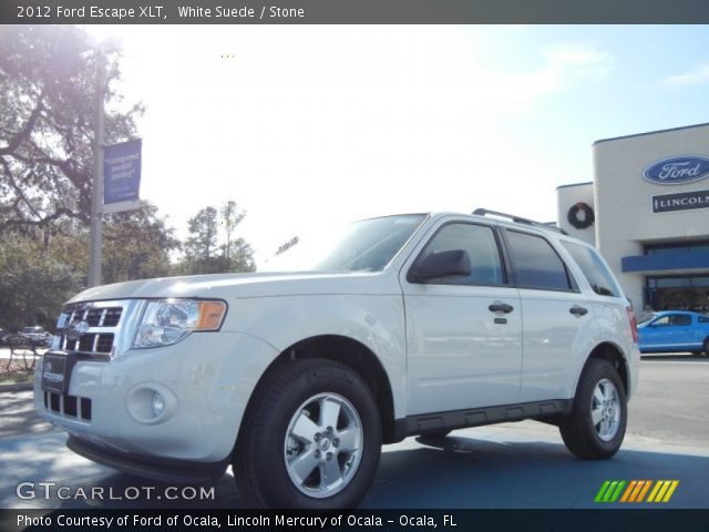 2012 Ford Escape XLT in White Suede
