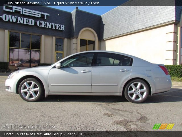 2005 Nissan Maxima 3.5 SL in Liquid Silver Metallic