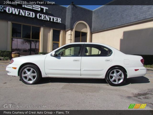 2002 Infiniti I 35 in Ivory Pearl