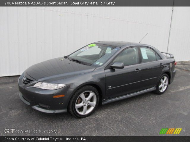 2004 Mazda MAZDA6 s Sport Sedan in Steel Gray Metallic