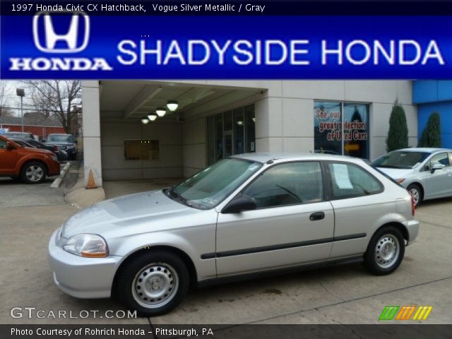 1997 Honda Civic CX Hatchback in Vogue Silver Metallic