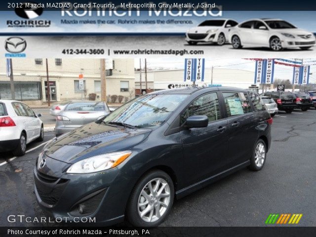 2012 Mazda MAZDA5 Grand Touring in Metropolitan Gray Metallic