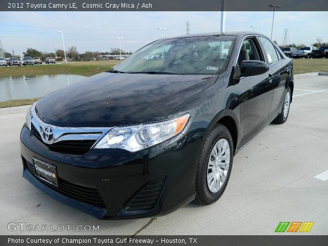 2012 Toyota Camry LE in Cosmic Gray Mica