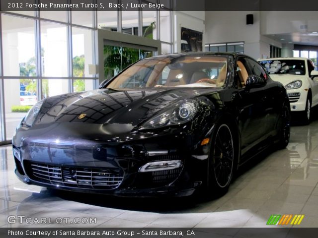 2012 Porsche Panamera Turbo S in Black